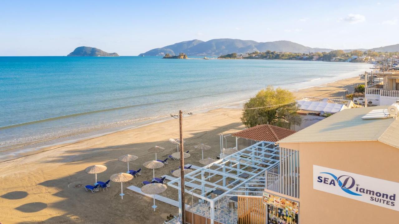 Sea Diamond Suites Laganas Bagian luar foto