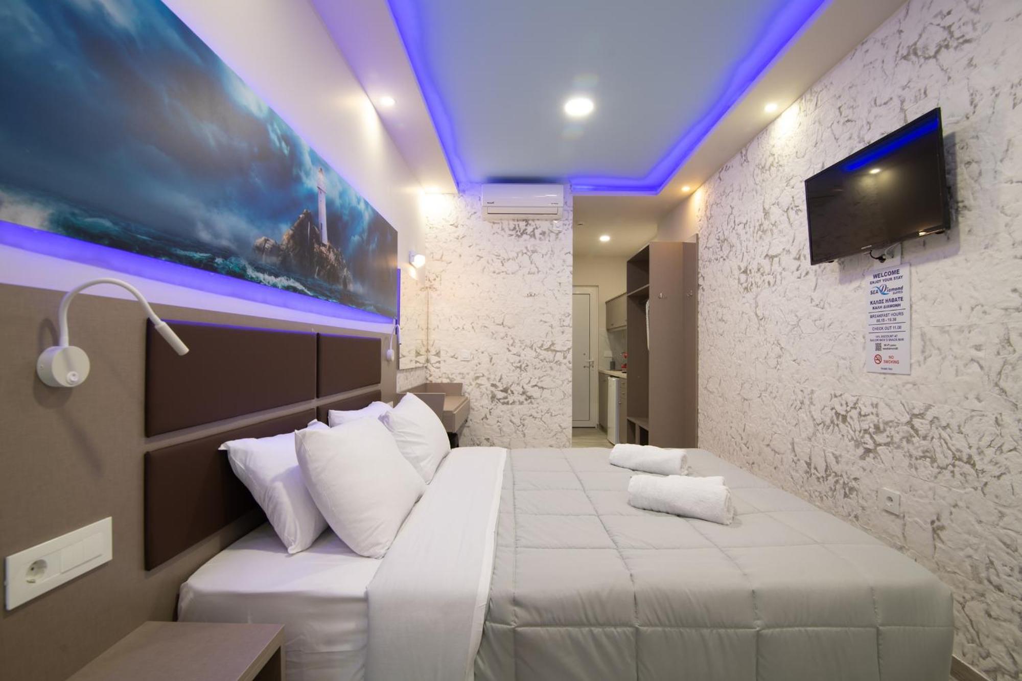 Sea Diamond Suites Laganas Bagian luar foto